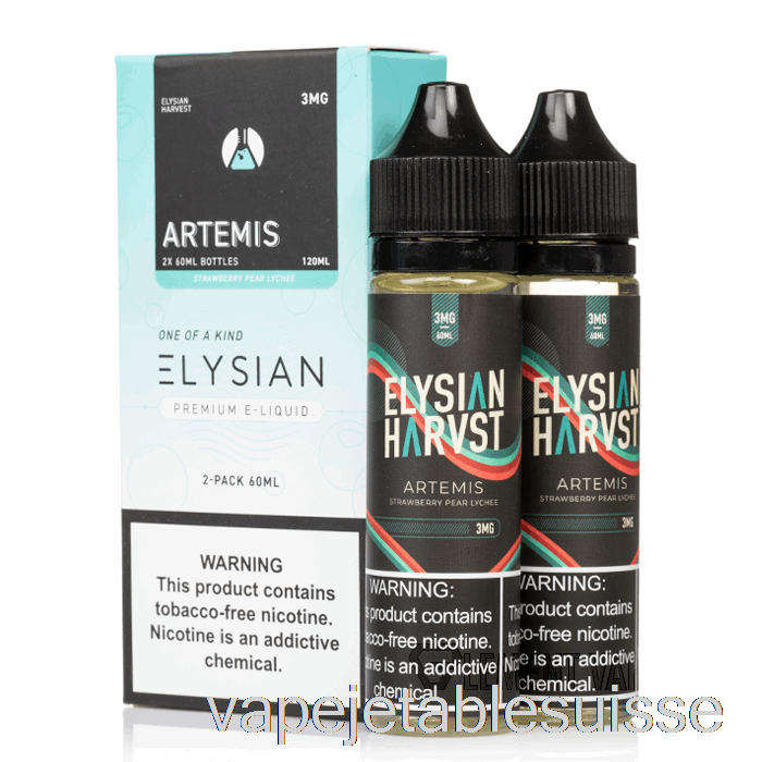 Vape Suisse Artemis - Laboratoires Elysian - 120ml 6mg